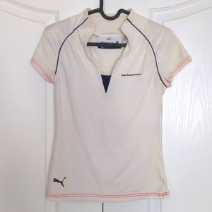 Vintage BMW Sauber F1 Team white Puma t-shirt (XS)